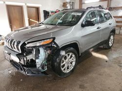 Jeep salvage cars for sale: 2016 Jeep Cherokee Sport