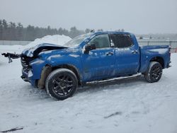 Salvage cars for sale at Windham, ME auction: 2024 Chevrolet Silverado K1500 Custom