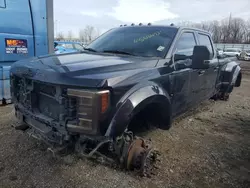 Salvage trucks for sale at Dyer, IN auction: 2017 Ford F450 Super Duty