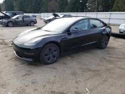 Salvage cars for sale at Arlington, WA auction: 2023 Tesla Model 3