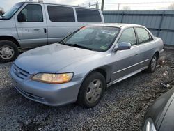 Salvage cars for sale from Copart Hillsborough, NJ: 2002 Honda Accord EX