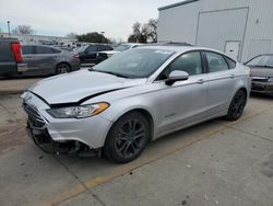 Carros salvage a la venta en subasta: 2018 Ford Fusion SE Hybrid