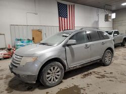 Salvage cars for sale at Des Moines, IA auction: 2007 Ford Edge SEL