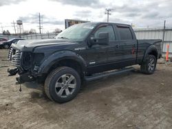 Salvage cars for sale at Chicago Heights, IL auction: 2012 Ford F150 Supercrew