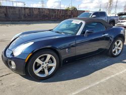 Salvage cars for sale at Wilmington, CA auction: 2008 Pontiac Solstice GXP