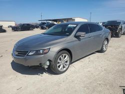 Salvage cars for sale at Temple, TX auction: 2017 Chevrolet Impala LT