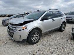 Salvage cars for sale at Taylor, TX auction: 2013 Ford Edge SE