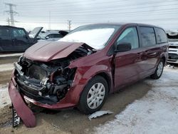 Salvage cars for sale at Elgin, IL auction: 2018 Dodge Grand Caravan SE