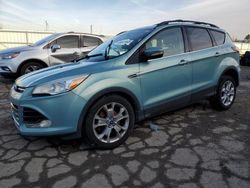 Salvage cars for sale at Dyer, IN auction: 2013 Ford Escape SEL