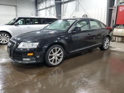 Salvage cars for sale at Ham Lake, MN auction: 2010 Audi A6 Premium Plus