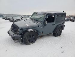 Salvage cars for sale from Copart Elmsdale, NS: 2015 Jeep Wrangler Sport