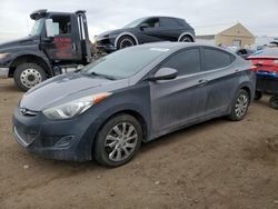 Salvage cars for sale at Brighton, CO auction: 2013 Hyundai Elantra GLS