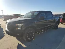 Salvage trucks for sale at Wilmer, TX auction: 2016 Ford F150 Supercrew