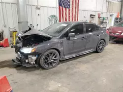 Salvage cars for sale at Mcfarland, WI auction: 2021 Subaru WRX Limited