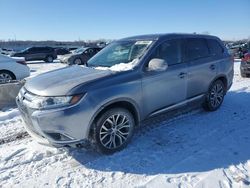 Mitsubishi salvage cars for sale: 2017 Mitsubishi Outlander SE