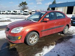 2009 KIA Rio Base en venta en Woodhaven, MI