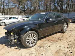 Salvage cars for sale at Austell, GA auction: 2017 Infiniti Q70 Hybrid