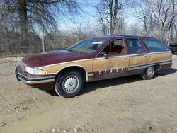 Salvage cars for sale at Cicero, IN auction: 1992 Buick Roadmaster Estate