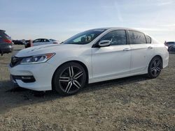 Salvage cars for sale at Antelope, CA auction: 2016 Honda Accord Sport