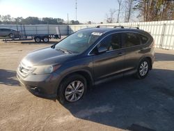 Salvage cars for sale at Dunn, NC auction: 2013 Honda CR-V EXL