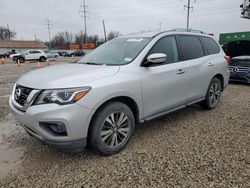 Nissan salvage cars for sale: 2017 Nissan Pathfinder S