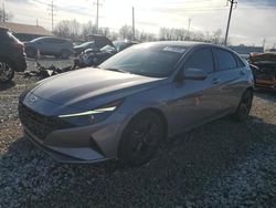 Carros salvage a la venta en subasta: 2021 Hyundai Elantra SEL