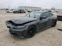 Salvage cars for sale at Haslet, TX auction: 2022 BMW M4 Competition