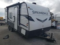 Keystone salvage cars for sale: 2022 Keystone 2022 Dutchman Springdale