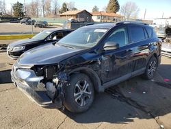 Salvage cars for sale at Denver, CO auction: 2018 Toyota Rav4 LE