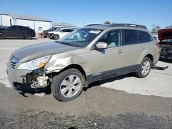 Salvage cars for sale at Tulsa, OK auction: 2010 Subaru Outback 2.5I Premium