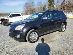 SUV salvage a la venta en subasta: 2010 Chevrolet Equinox LTZ