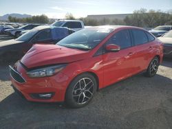 Salvage cars for sale at Las Vegas, NV auction: 2017 Ford Focus SEL