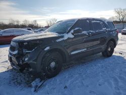 Salvage cars for sale from Copart Chicago Heights, IL: 2023 Ford Explorer Police Interceptor