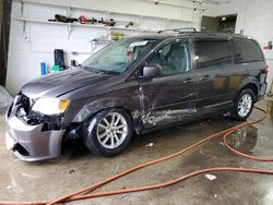 Salvage cars for sale at Chicago Heights, IL auction: 2016 Dodge Grand Caravan SXT