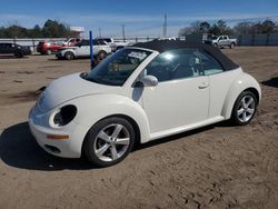 Volkswagen salvage cars for sale: 2007 Volkswagen New Beetle Triple White