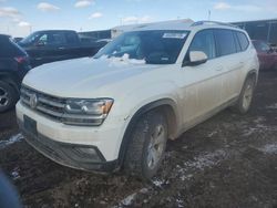 Salvage cars for sale at Brighton, CO auction: 2018 Volkswagen Atlas SE