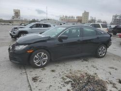 Salvage cars for sale at New Orleans, LA auction: 2016 Honda Civic LX