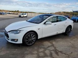 Tesla Model s salvage cars for sale: 2013 Tesla Model S