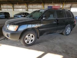 Toyota salvage cars for sale: 2003 Toyota Highlander