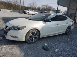 Salvage cars for sale at Cartersville, GA auction: 2017 Nissan Maxima 3.5S