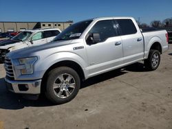 Salvage cars for sale at Wilmer, TX auction: 2015 Ford F150 Supercrew