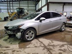 Salvage cars for sale at Lawrenceburg, KY auction: 2018 Chevrolet Cruze LT