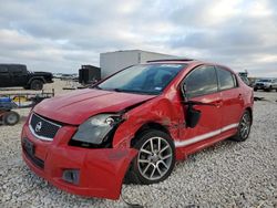 Salvage cars for sale at Taylor, TX auction: 2008 Nissan Sentra SE-R