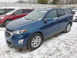 Salvage cars for sale from Copart Davison, MI: 2020 Chevrolet Equinox LT