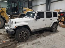 Jeep salvage cars for sale: 2015 Jeep Wrangler Unlimited Sahara