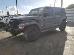 Jeep Wrangler Unlimited Sahara salvage cars for sale: 2020 Jeep Wrangler Unlimited Sahara