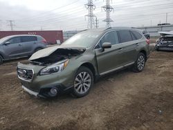 Salvage cars for sale at Elgin, IL auction: 2017 Subaru Outback Touring