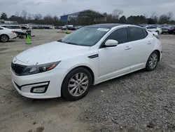 Salvage cars for sale at Florence, MS auction: 2015 KIA Optima EX