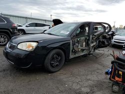 Salvage cars for sale at Dyer, IN auction: 2006 Chevrolet Malibu LT