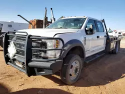 Salvage trucks for sale at Andrews, TX auction: 2018 Ford F550 Super Duty